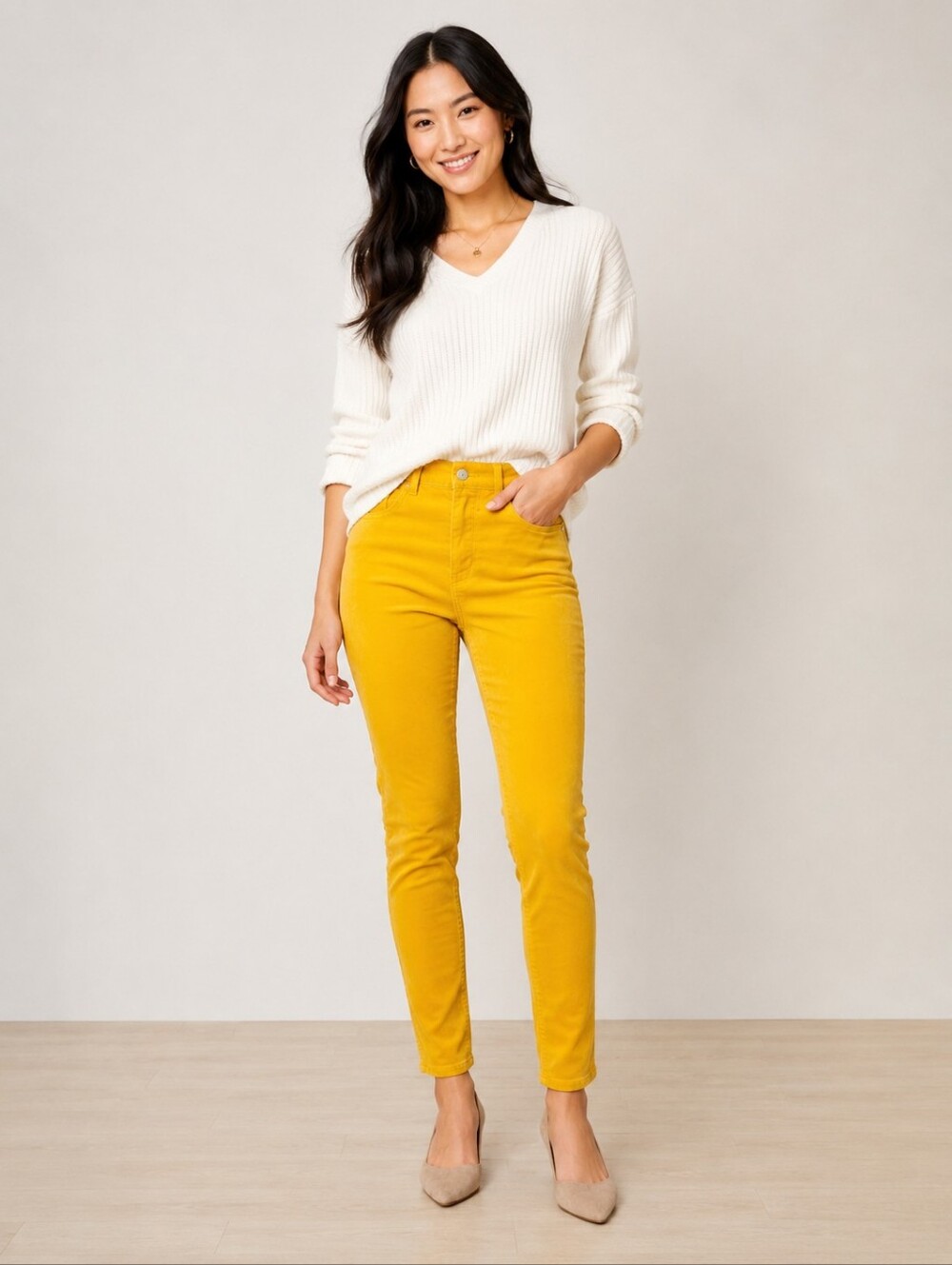 ❤️ NWOT! ANN TAYLOR LOFT CORDUROY HIGH WAIST SKINNY JEANS, 6P (28 PETITE)